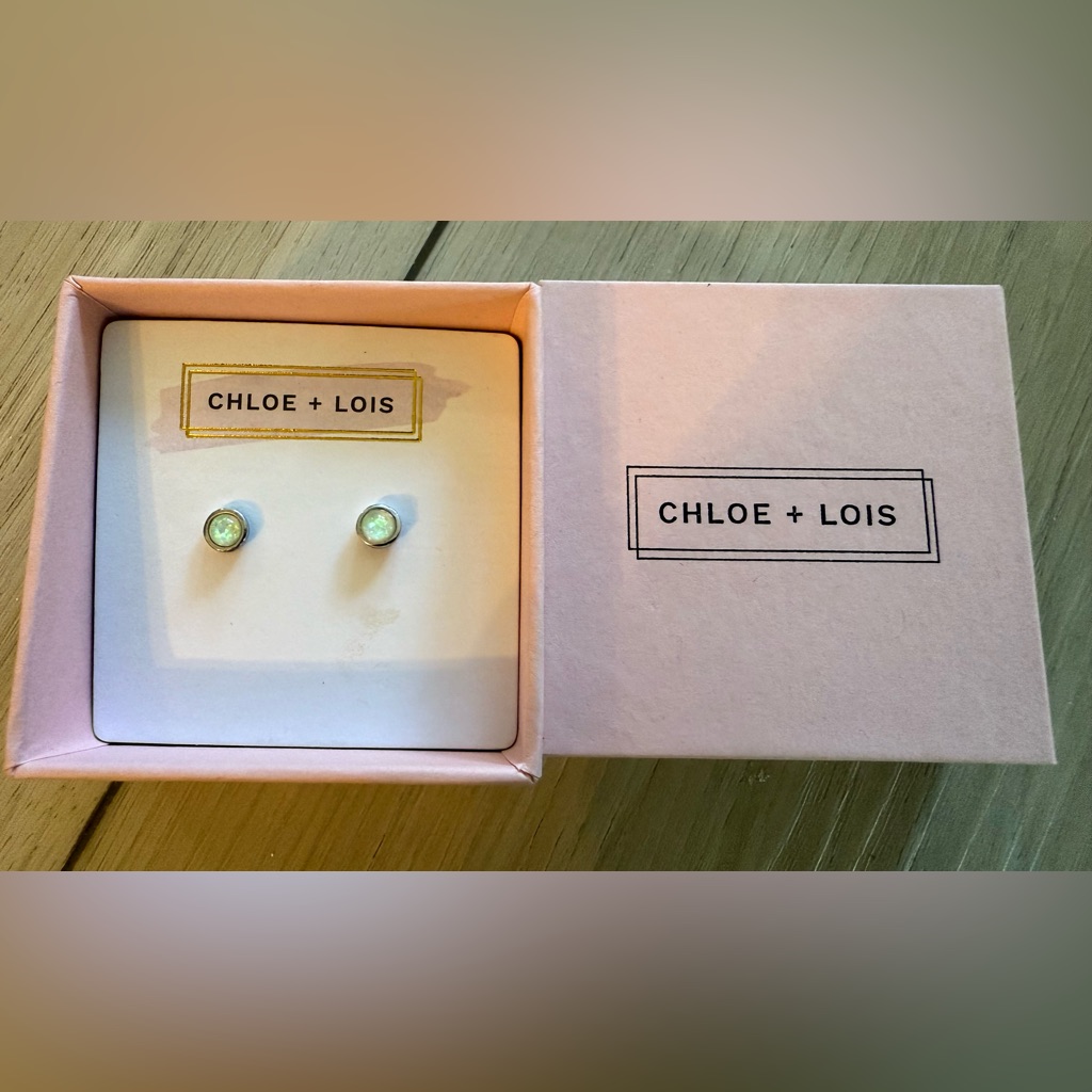 Opalite Chloe  Lois Earrings